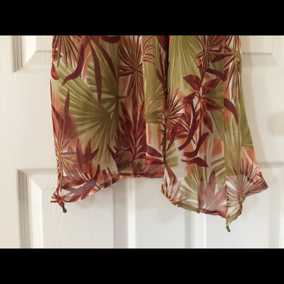 New York City Design Co. Tropical Print Skirt - Picture 3 of 7